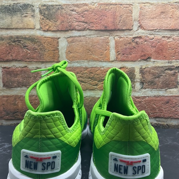 Adidas Adizero Afterburner 6 Grail Speed 'Solar Green Cyan' Size 13 - Picture 4 of 4